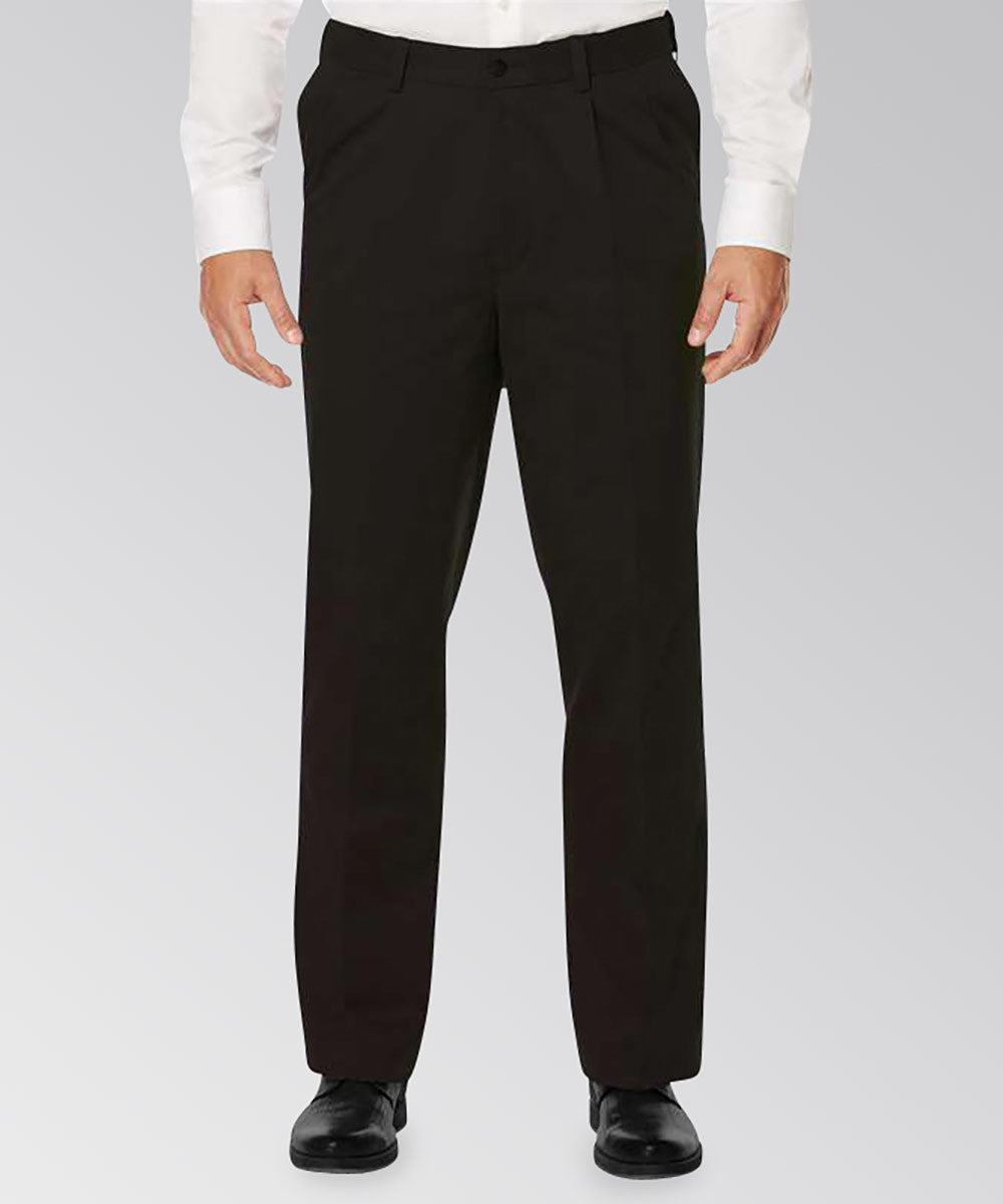 Pantaloni chino a pieghe Savane Ultimate Performance, Men's Big & Tall