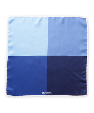 JZ Richards Four-Paneled Solid Silk Pocket Square