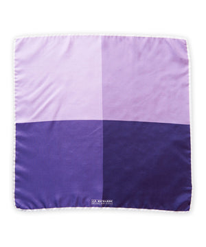 JZ Richards Four-Paneled Solid Silk Pocket Square