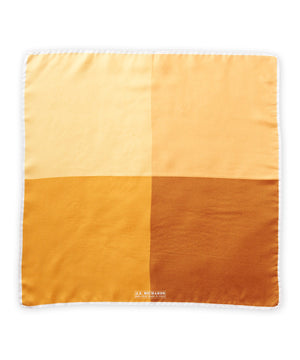 JZ Richards Four-Paneled Solid Silk Pocket Square