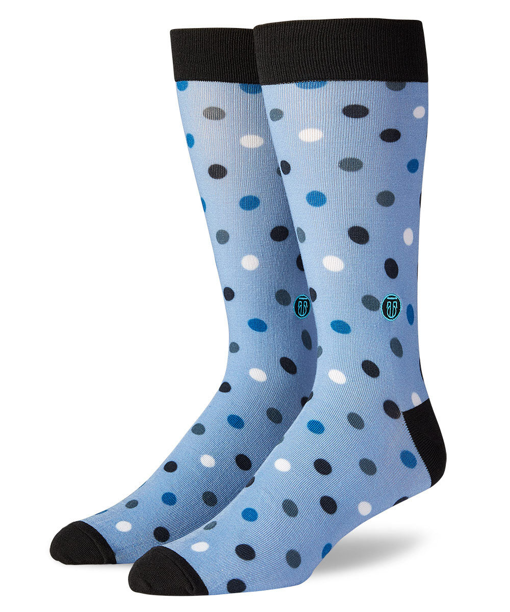 TallOrder Patterned Crew Socks - The Danny, Men's Big & Tall