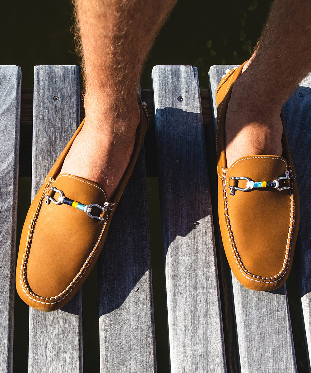 Riomar Reversible Leather Boat Shoes