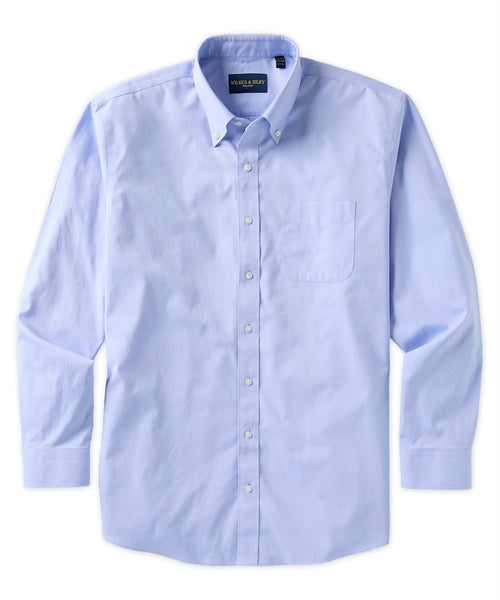 button up dress shirt Men's Big & Tall Wilkes & Riley Button-Down Dress Shirt Pink / 18.5" / 36/37 T