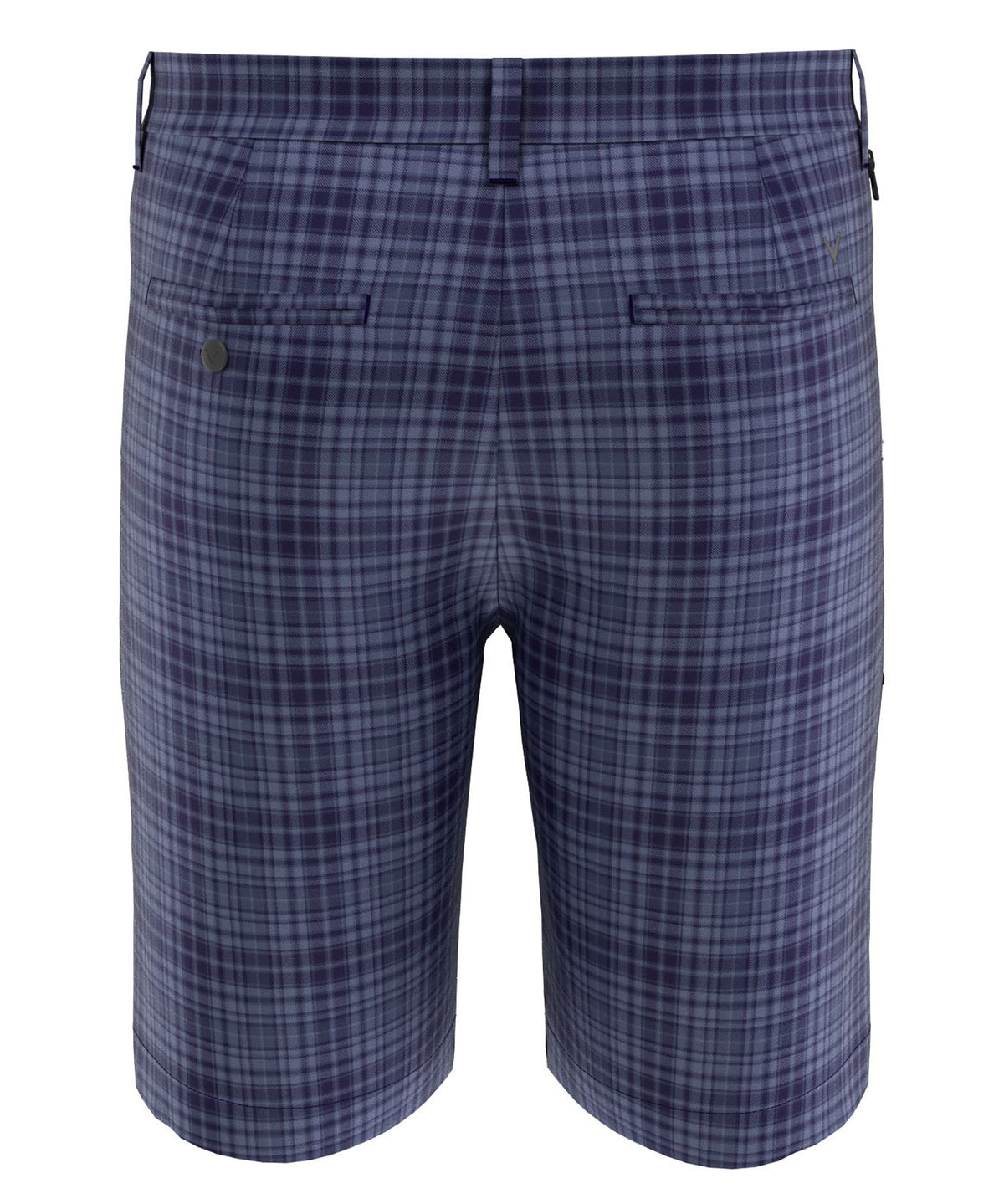 Callaway Plaid Print Golf Short