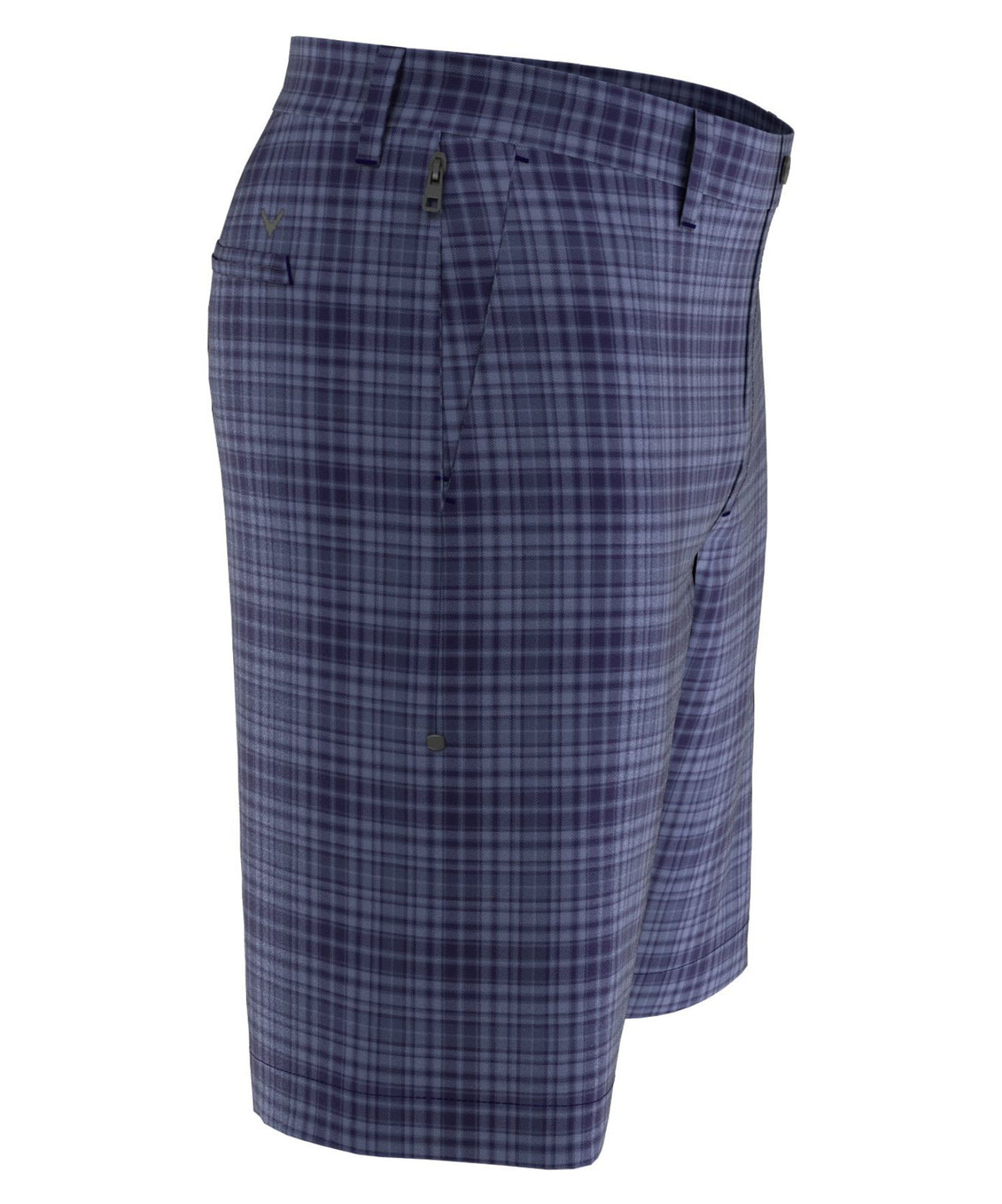 Callaway Plaid Print Golf Short
