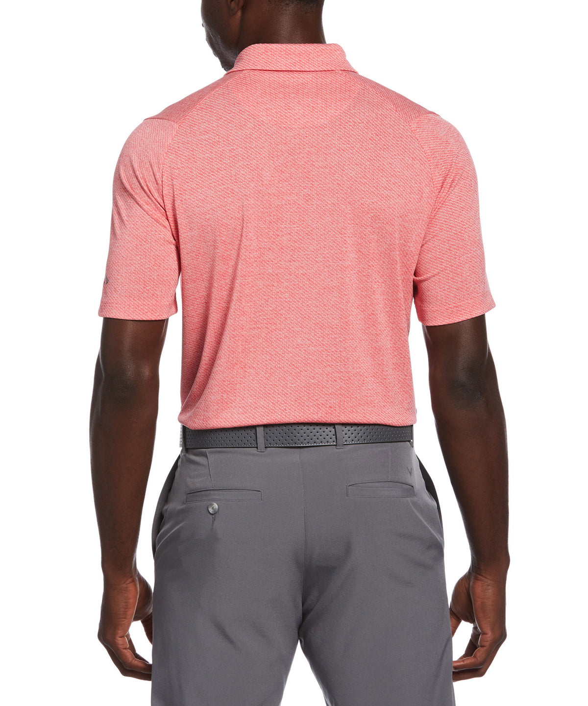Callaway Short Sleeve Ventilated Heather Polo