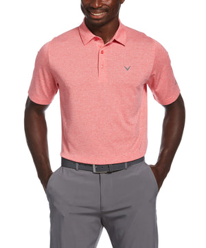 Callaway Short Sleeve Ventilated Heather Polo