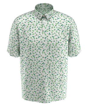 Callaway Ventilated Short Sleeve Margarita Print Polo