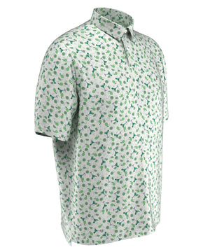 Callaway Ventilated Short Sleeve Margarita Print Polo