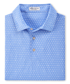 Peter Millar Seeing Double Novelty Print Performance Polo
