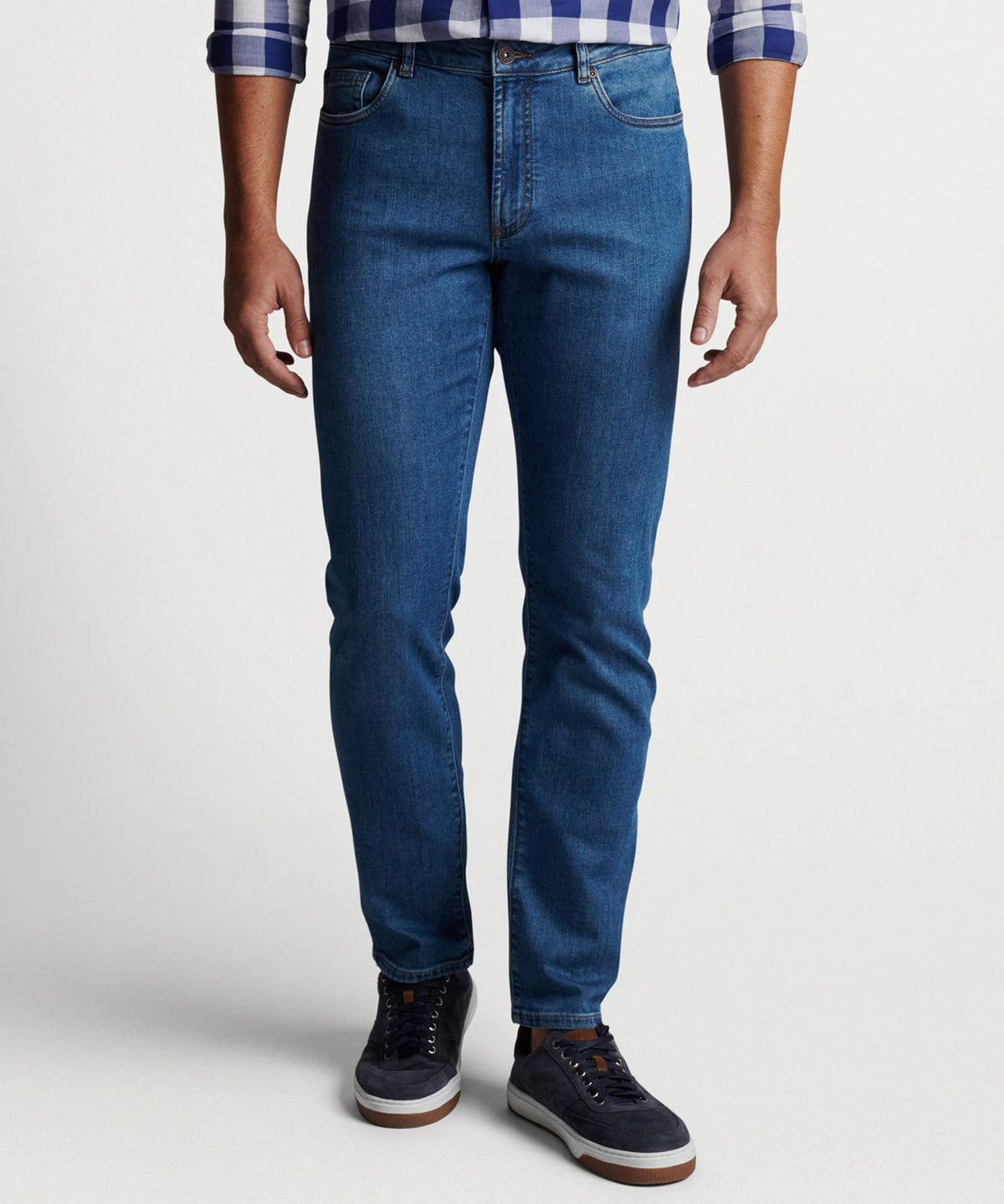 Peter Millar Pilot Mill Denim Jean, Men's Big & Tall