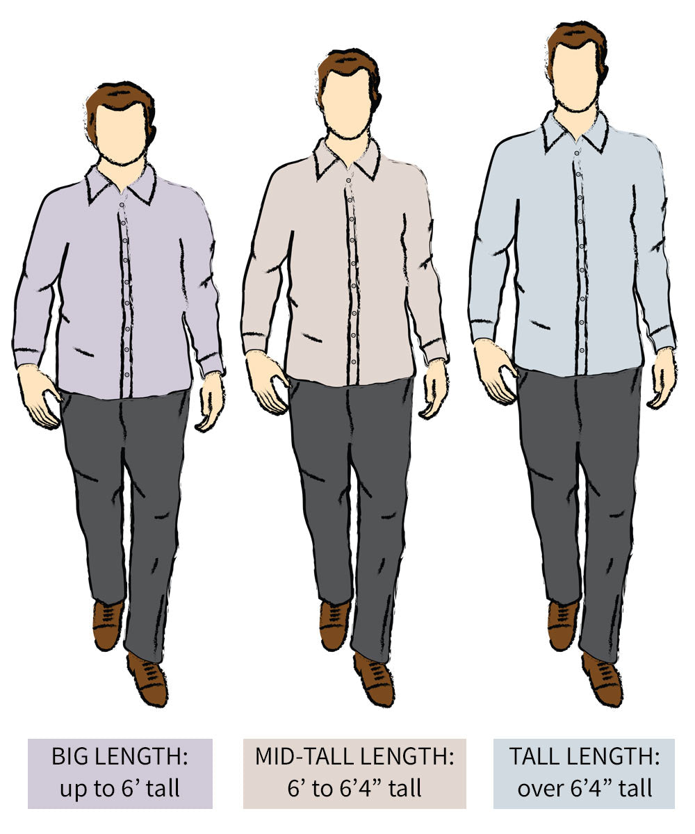 Men's Big & Tall Westport No-Tuck Long Sleeve Button-Down Collar Stretch Performance Gingham Sport Shirt Blue / 4XMT